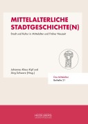 Cover-Bild zum Titel 'Mittelalterliche Stadtgeschichte(n)' von ''