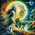 Moon Goddess with Moon phases - Liana J. F. Romeijn