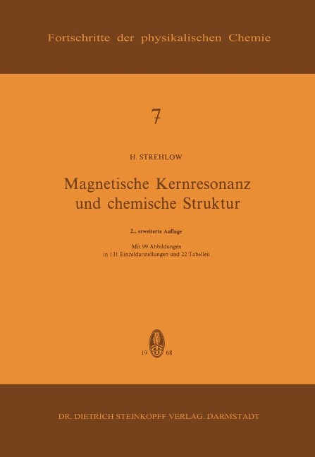 Magnetische Kernresonanz und Chemische Struktur - H. Strehlow