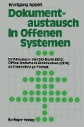 Cover-Bild zum Titel 'Dokumentaustausch in Offenen Systemen' von 'Wolfgang Appelt'