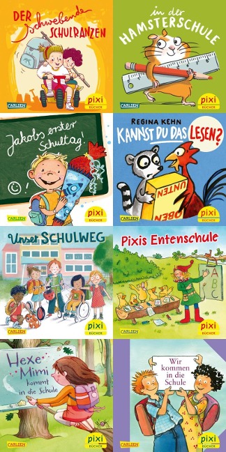 Pixi-Box 283: Geschichten für die Schultüte (8x8 Exemplare) - diverse