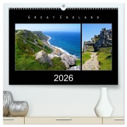 Great England 2026 (hochwertiger Premium Wandkalender 2026 DIN A2 quer), Kunstdruck in Hochglanz - Hamburg Mirko Weigt