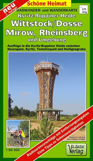 Kyritz-Ruppiner Heide, Wittstock/Dosse, Mirow, Rheinsberg und Umgebung - 