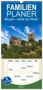Cover-Bild zum Titel 'Familienplaner 2027 - Bingen - Idylle am Rhein mit 5 Spalten (Wandkalender, 21 x 45 cm) CALVENDO' von 'Petrus Bodenstaff'