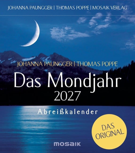 Das Mondjahr 2027 - Abreißkalender - Johanna Paungger, Thomas Poppe