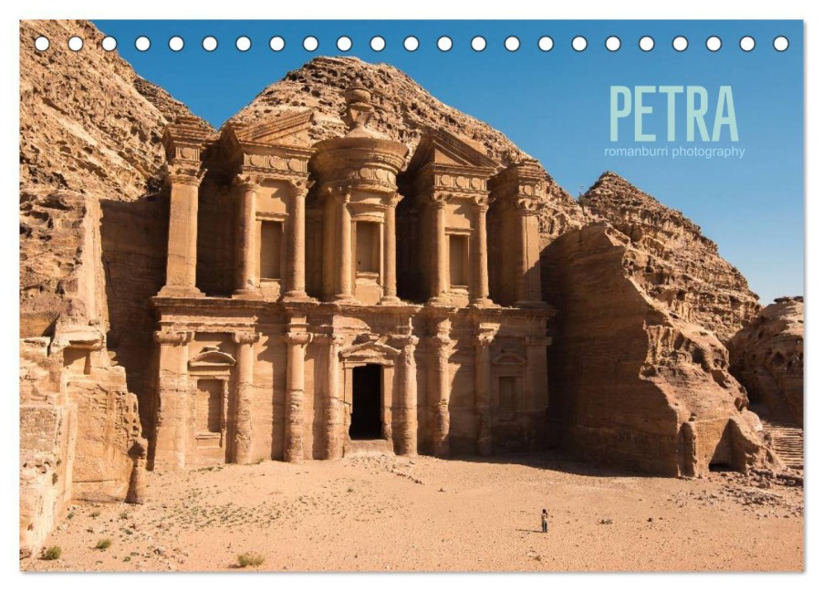 Petra (Tischkalender 2026 DIN A5 quer), CALVENDO Monatskalender - Roman Burri