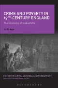Cover-Bild zum Titel 'Crime and Poverty in 19th-Century England' von 'A. W. Ager'