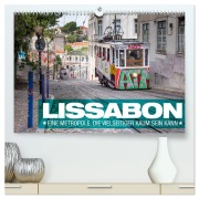 Cover-Bild zum Titel 'Lissabon - Eine Metropole, die vielseitiger kaum sein kann. (hochwertiger Premium Wandkalender 2026 DIN A2 quer), Kunstdruck in Hochglanz' von 'Gunnar Freise'