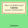 Cover-Bild zum Titel 'Gärten' von 'Hugo Von Hofmannsthal'
