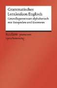 Cover-Bild zum Titel 'Grammatisches Lernlexikon Englisch' von 'Andrew Williams'