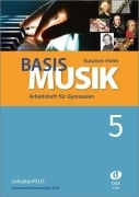 Cover-Bild zum Titel 'Basis Musik 5 - Arbeitsheft' von 'Susanne Holm'