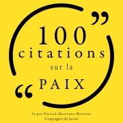 Cover-Bild zum Titel '100 citations sur la paix' von 'Various'