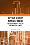 Cover-Bild zum Titel 'Beyond Public Administration' von 'David John Farmer'