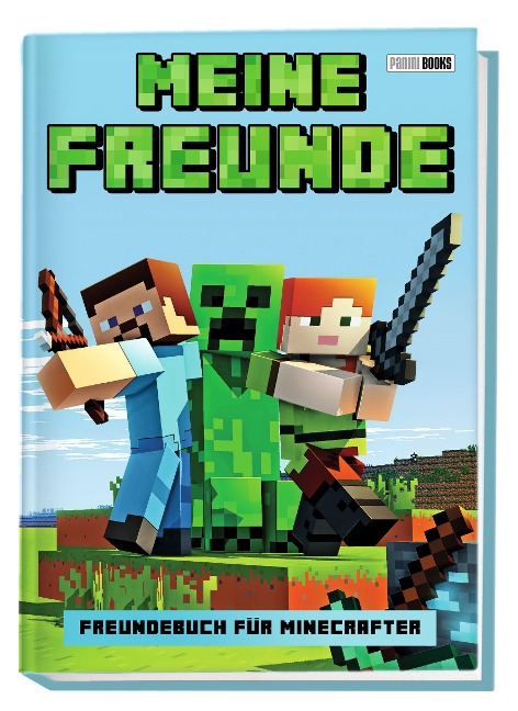 Meine Freunde - Freundebuch für Minecrafter - 