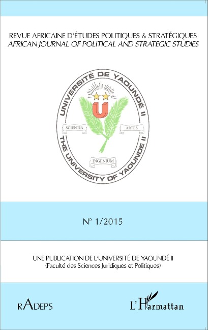 Revue africaine d'études politiques et stratégiques - Mouiche, Ngono, Akono Atangane, Atanga, Athanasius Amungwa