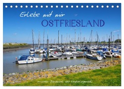 Cover-Bild zum Titel 'Erlebe mit mir Ostfriesland (Tischkalender 2026 DIN A5 quer), CALVENDO Monatskalender' von 'Nadine Büscher'