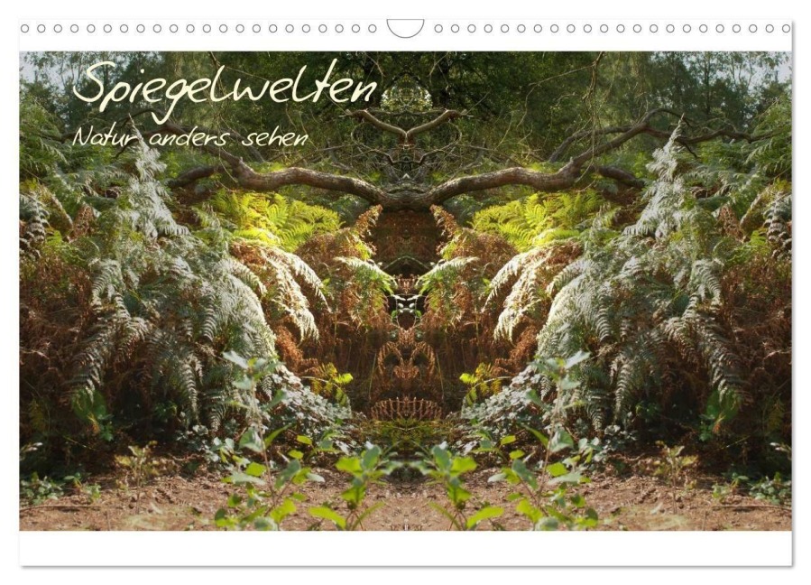 Spiegelwelten - Natur anders sehen (Wandkalender 2027 DIN A3 quer), CALVENDO Monatskalender - Katharina Hubner