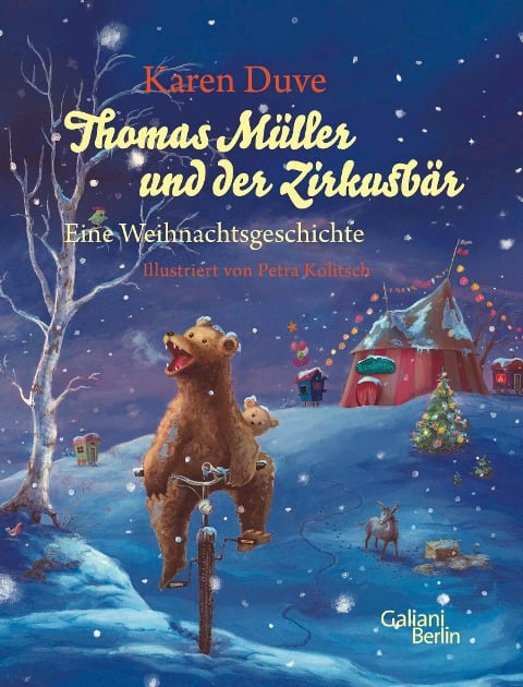 Thomas Müller und der Zirkusbär - Karen Duve, Petra Darshan Kolitsch