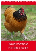 Bauernhoftiere Familienplaner (Wandkalender 2026 DIN A2 hoch), CALVENDO Monatskalender - Kattobello Kattobello