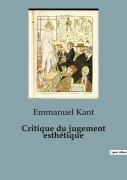 Cover-Bild zum Titel 'Critique du jugement esthétique' von 'Emmanuel Kant'