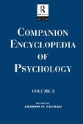 Cover-Bild zum Titel 'Companion Encyclopedia of Psychology' von ''