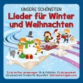 Cover-Bild zum Titel 'UNSERE SCHÖNSTEN Lieder für Winter und Weihnachten' von 'Familie Sonntag'