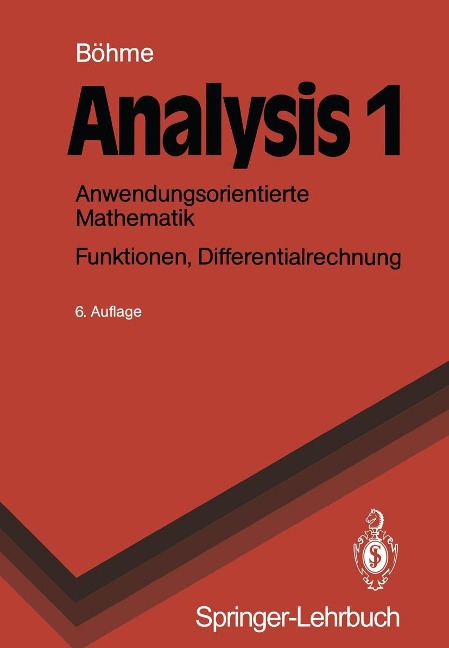Analysis 1 - Gert Böhme