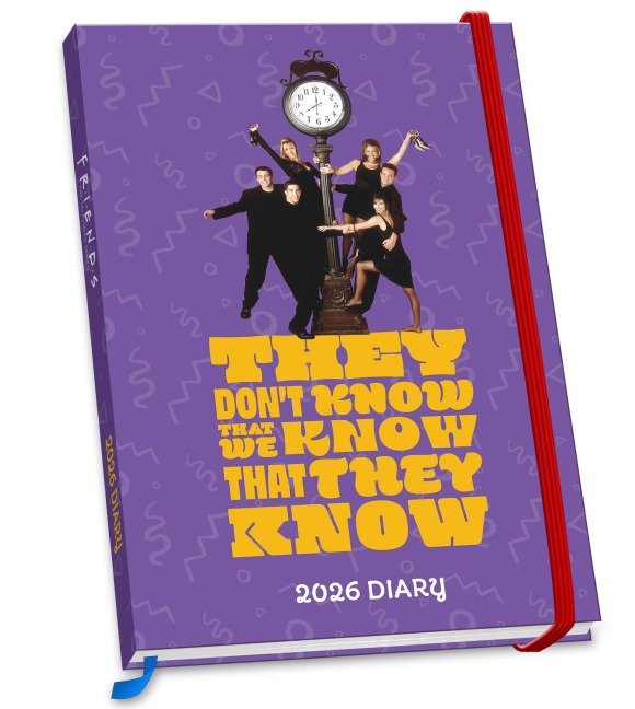 Friends - A5-Tischkalender 2026 - Danilo Promotion Ltd