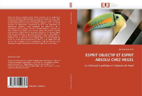 ESPRIT OBJECTIF ET ESPRIT ABSOLU CHEZ HEGEL - Boucounta Seye
