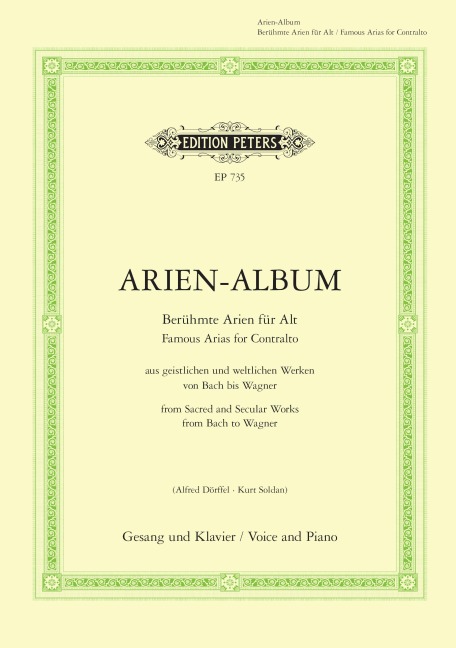 Aria Album for Contralto - 
