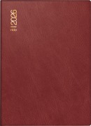 Cover-Bild zum Titel 'rido/idé 7018242296 | Taschenkalender Mod. Technik III 2026 | A6, Kunststoff, bordeaux' von ''