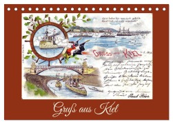 Cover-Bild zum Titel 'Gruß aus Kiel (Tischkalender 2026 DIN A5 quer), CALVENDO Monatskalender' von 'Henning von Löwis of Menar'