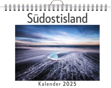 Cover-Bild zum Titel 'Südostisland - (Wandkalender 2025, Kalender DIN A4 quer, Monatskalender im Querformat mit Kalendarium, das perfekte Geschenk)' von 'Lucas Frank'