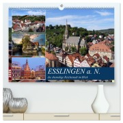 Cover-Bild zum Titel 'Esslingen a. N., die ehemalige Reichsstadt im Blick (hochwertiger Premium Wandkalender 2026 DIN A2 quer), Kunstdruck in Hochglanz' von 'Klaus-Peter Huschka'