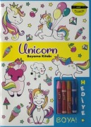 Cover-Bild zum Titel 'Unicorn Boyama Kitabi' von 'Kolektif'