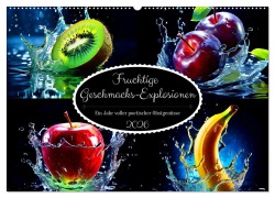 Cover-Bild zum Titel 'Fruchtige Geschmacks-Explosionen (Wandkalender 2026 DIN A2 quer), CALVENDO Monatskalender' von 'Katharina Stachanczyk'