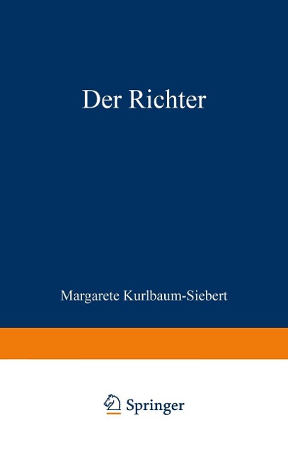Der Richter - Margarete Kurlbaum-Siebert