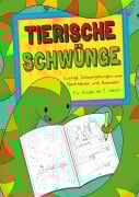 Cover-Bild zum Titel 'TIERISCHE SCHWÜNGE ab 5 Jahren: Lustige Schwungübungen zum nachfahren und ausmalen, das Übungsheft mit Schwungübungen ab 5 Jahren.' von 'Malin Hauch'