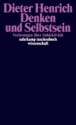 Cover-Bild zum Titel 'Denken und Selbstsein' von 'Dieter Henrich'