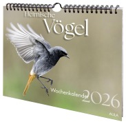 Cover-Bild zum Titel 'Heimische Vögel 2026 - Wochenkalender' von ''