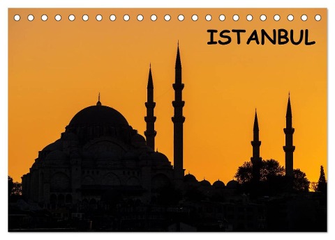Istanbul (Tischkalender 2024 DIN A5 quer), CALVENDO Monatskalender - Rico Ködder