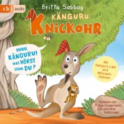 Cover-Bild zum Titel 'Känguru Knickohr ¿ Huhu, Känguru! Was hörst denn du?' von 'Britta Sabbag, Make Music Muhlack & Sünner'