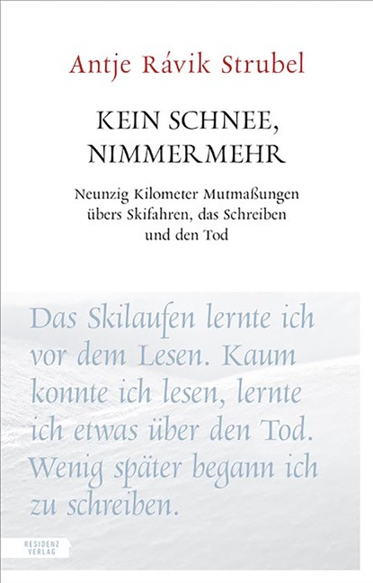 Kein Schnee, nimmermehr - Antje Ravik Strubel