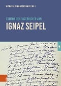Cover-Bild zum Titel 'Edition der Tagebücher von Ignaz Seipel' von ''
