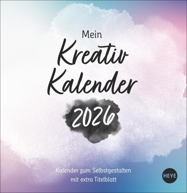 Kreativkalender zum Aufstellen Design 2026 - 
