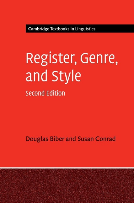 Register, Genre, and Style - Douglas Biber, Susan Conrad