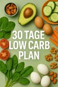 Cover-Bild zum Titel '30 Tage Low Carb Plan' von 'Bulut Emre'