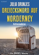 Cover-Bild zum Titel 'Dreiecksmord auf Norderney. Ostfrieslandkrimi - Inselkrimi - Nordseekrimi' von 'Julia Brunjes, Sina Jorritsma'