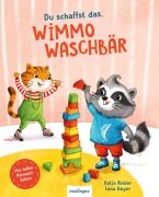 Cover-Bild zum Titel 'Du schaffst das, Wimmo Waschbär' von 'Katja Reider'