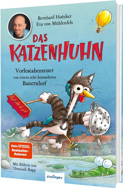 Das Katzenhuhn 4: Vorleseabenteuer von einem sehr besonderen Bauernhof - Bernhard Hoëcker, Eva von Mühlenfels